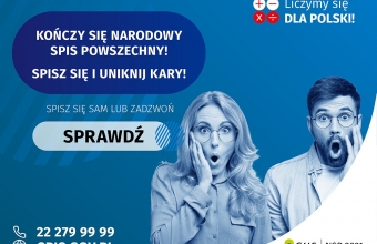 Informacja o konczacym sie spisie powszechnym