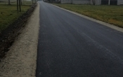 Nowy asfalt w Feliksowie