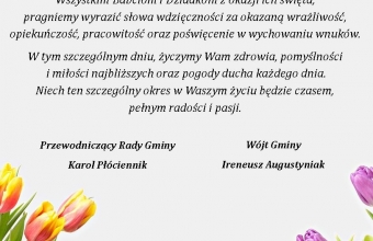 Zyczenia -Dzien babci i dziadka zyczenia