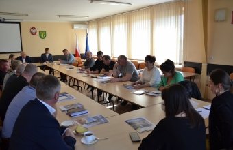 soltysi z gminy malanow na spotkaniu z wojtem