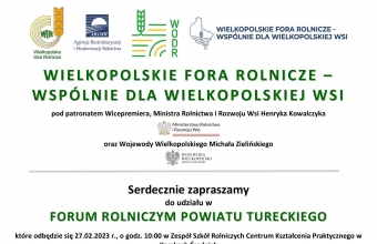 Zaproszenie na Forum Powiatowe 2023a