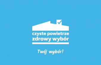 Logo programu czyste powietrze