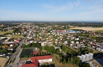 Malanow z lotu ptaka
