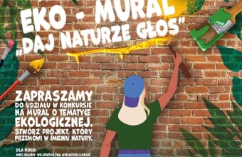plakat konkurs Wielkopolski Eko-Mural