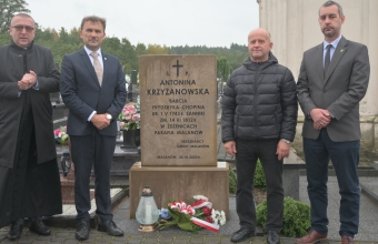 oddali hołd Antoninie Krzyżanowskiej