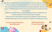 Zyczymy wszystkim Uczniom, aby nadchodzace miesiace byly czasem pelnym ciekawych wyzwan, nowych doswiadczen i wielu powodow do radosci. Nauczycielom i Pracownikom Oswiaty zyczymy satysfakcji z wyk