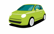 green-car