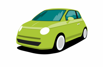 green-car