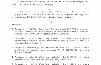 ISO Zarzadzenie uchylajace